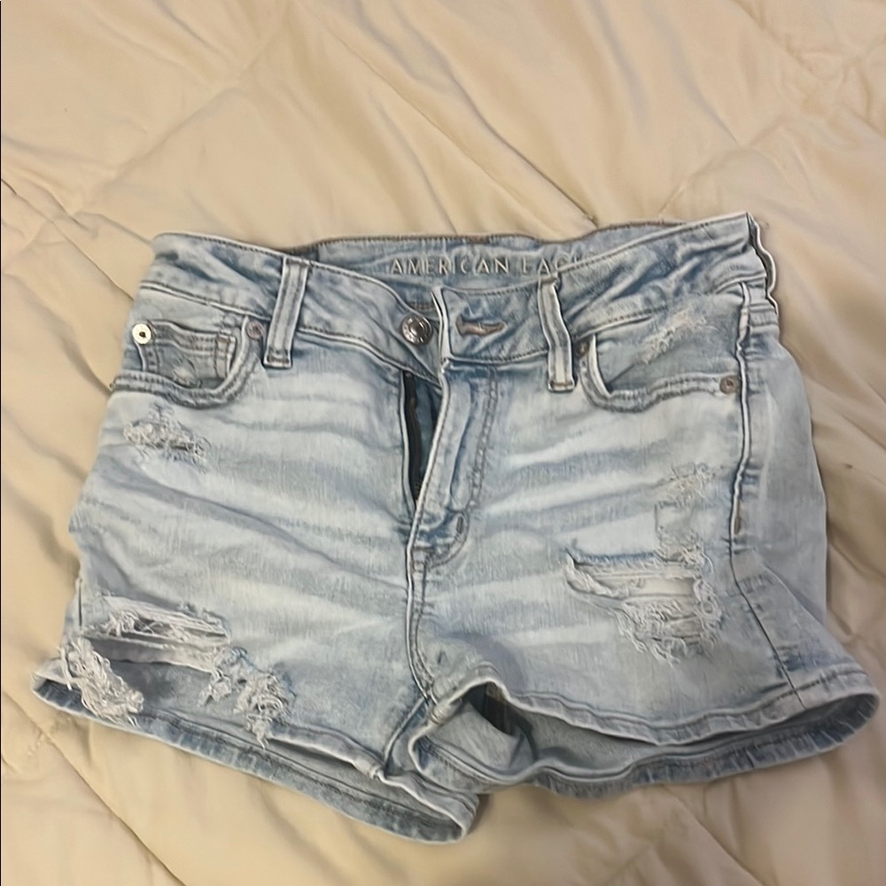 American Eagle Outfitters Blue Jean Shorts
Size: 0